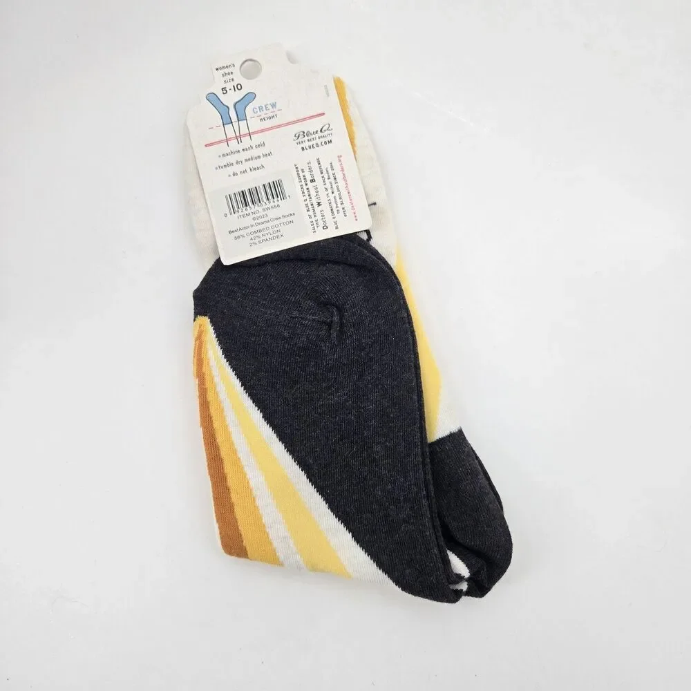 Blue Q Womens Cotton Crew Socks 